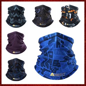 MZZ111 Winter Fleece Warmer Neck Gaiter Face Mask Cover Motorcycle Thermische sjaalkop Balaclava Fishing Skiing Snowboard Bandana Men