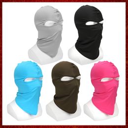 MZZ165 Motorfiets Gezicht Masker Zacht ademende hoofddekselscherm Balaclava Winddichte zonbescherming Stofbescherming Ski Ridding CS Masker