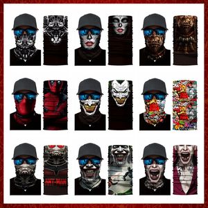 MZZ176 The Venom Bandana moto 3D sans couture chapeaux crâne cyclisme masque extérieur coupe-vent magique écharpe cou plus chaud