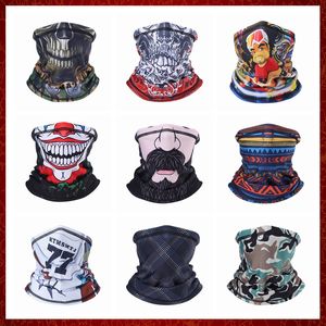 MZZ26 polaire cache-cou demi-masque couverture hiver plus chaud coupe-vent moto Tube écharpe cagoule pêche Ski Snowboard Bandana