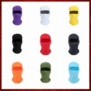 MZZ40 Nuevo máscara de verano Balaclava Motorcycle Face Mask Sport Biker Face Shield Moto Caperina de viento Tapa de esquí de esquí