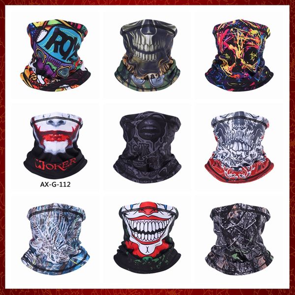 MZZ65 Hiver Polaire Cagoule Moto Cache-Cou Chaud Visage Couverture Moto Clown Tube Écharpe Motard Ski Snowboard Hip Hop Bandana Hommes