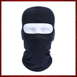 MZZ72 Ademend motorfietsgezicht Masker Balaclava Caps Tactical Military Skiing Motocross Moto Cycling Helmet Liner Hoofd Hat Men Women