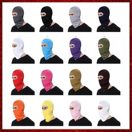 MZZ83 Balaclava Face Mask Motorcycle Tactische gezichtsscherm Mascara Ski masker Cagoule Visage volledig gezichtsmasker gangster masker