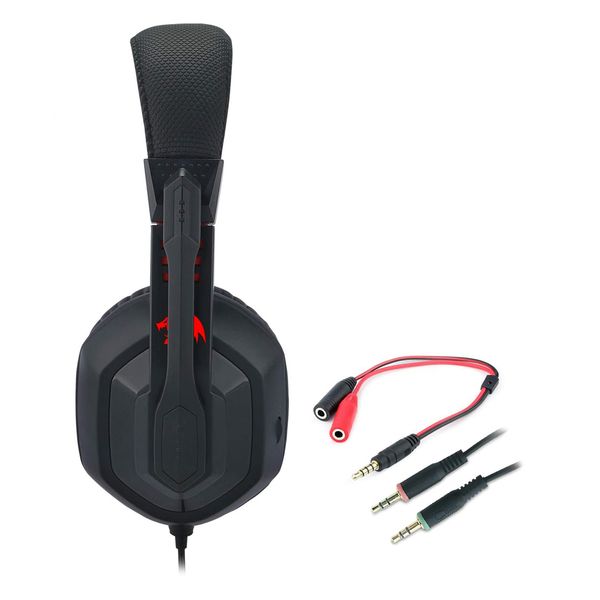 Auriculares para juegos n H120 con cable sobre la oreja, auriculares para juegos de PC, micrófono, reducción de ruido incorporada para PC, portátil, tableta, PS4, Xbox One
