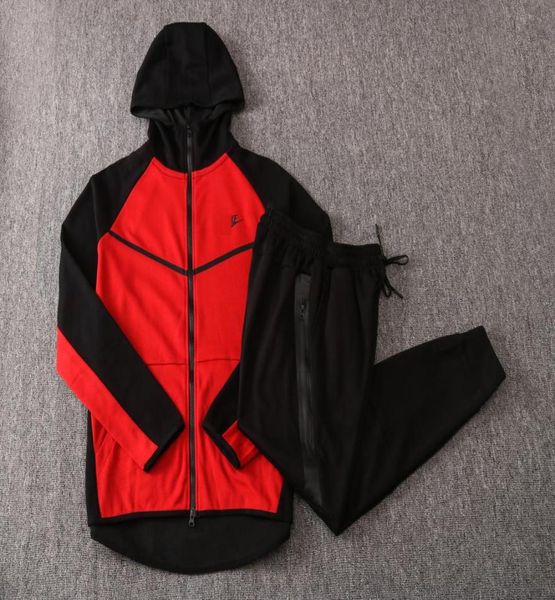 Chándales N k Tech Diseños de lana Ropa deportiva chaqueta deportiva para correr abrigo deportivo chándal trajes para correr hombres pantalones casuales Top 6474556