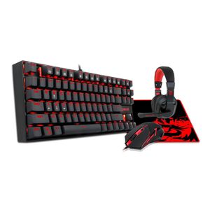 n K552 Combo Tastiera da gioco meccanica Mouse Pad Cuffie da gioco per PC Combo All in 1 PC Gamer Bundle per PC Windows