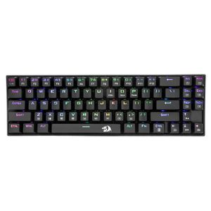 n K599 clavier de jeu mécanique sans fil 60% clavier d'ordinateur rétro-éclairé rvb sans clé compact commutateurs rouges PC Gamers