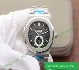N series 5726 reloj de moda de lujo 316L acero de precisión a prueba de agua Cal.324 movimiento mecánico automático relojes relojes de diseño