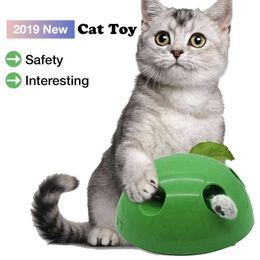 !! N Spelen Kat Speelgoed Grappige Automatische Smart Krabben Apparaat Scherpe Claw Pop Play Training Pet Supplies 210929