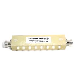 FREESHIPPING N / SMA Type Verstelbare Attenuator / RF SPEED PLAATSELIJKE AMPTUIME / KNOPE Verstelbare verzwakking 0-90DB