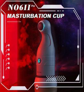 N06ii Pro Air Sucking Male Masturbation Cup Innovate Design Rocker Control Fellation Masturbateur Vibrant Oral Sex Toys pour Men5700205