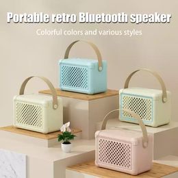 N10 Retro Wireless Bluetooth 5.0 Luidspreker Classical Desktop Card Subwoofer Luidspreker Travel Portable Music Player Speakers