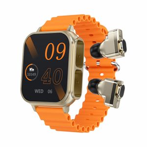N22 smart watch TWS headset two in one Bluetooth call NFC Alipay 1.96 screen heart rate and blood oxygen