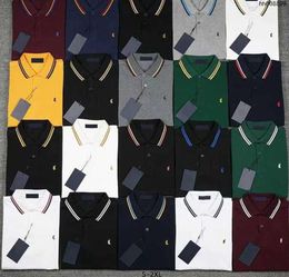 N2UH heren Polos Mens Polos Fred Perry Mens Classic Polo Shirt Designer geborduurde dames T-stukken korte mouwen Topgrootte S-2x A99S