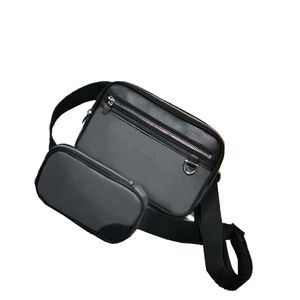 N50018 hoogwaardige luxe buiten messenger tas voor mannen Designer schoudertassen klassieke trip aktetas crossbody goede kwaliteit lederen handtas