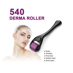 N540 Derma Roller Massager TOOSL VOOR GEZICHT EN BODY MICRONEEDLE 540 Titanium 0,25 mm huidverzorging Microneedling Dermaroller Home Salon Gebruik schoonheidsinstrument te koop