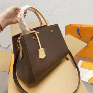 Sac à main de créateur de haute qualité Sac à bandoulière en cuir gaufré pour femme Sac de soirée Sac de soirée de luxe Sac à main marron Sac à main Messenger pour femme M41053