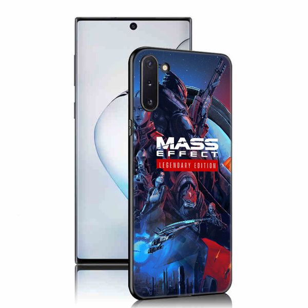 N7 Mass Effect Case de teléfono para Samsung Galaxy M30 M31 S M23 M32 5G M11 M12 M21 M22 M51 M52 Nota 10 Lite 20 Ultra J4 J6 Plus J8