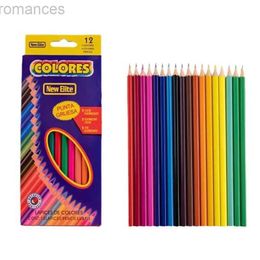 N944 crayons 12 morceaux de coloré coloré Couleur utilisée pour dessiner des marques pour enfants professionnellement Couleurs Livraison gratuite D240510