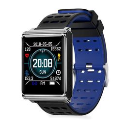 N98 Smart Horloge Bloed Oxygen Bloeddruk Hartslag Monitor Smart Armband Fitness Tracker Smart Polshorloge voor Android iPhone IOS