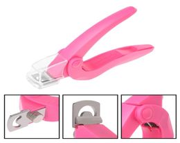 NA069 Fake manicure schaar Edge Nail Art Manicure Acryl Gel Valse nagel Tips Clipper Cutter Luxe roestvrijstalen kop nagels S3539386