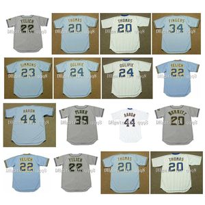 Na85 1984 1974 Millésime 20 GORMAN THOMAS 22 CHRISTIAN YELICH 23 TED SIMMONS 24 BEN OGLIVIE 34 ROLLIE FINGERS 44 HANK AARON ERIC PLUNK JEROMY