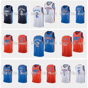 NA85 21 22 75th City Shai Gilgeous-Alexander Basketball Jersey Press Hot Press Oklahoma''Thunder '' Luguentz Dort Josh Giddey Darius Bazley Jeremiah