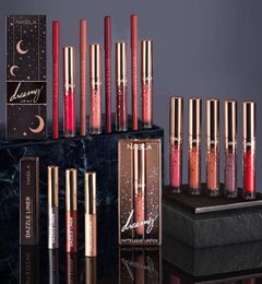 Nabla Holiday Collection Dreamy Matte Liquid Metal lápiz labial resistente al agua por epacket drop8118486