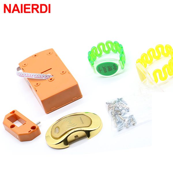 Naierdi Smart RFID Digital Lock Sauna Locks for Spa Pool Pool Gym Electronic Cabinet Lock Door Lockers With Master Key