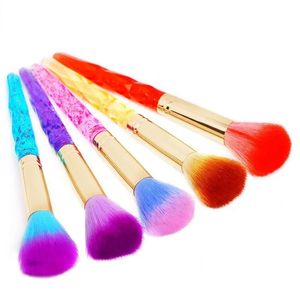 Nail Art Brush Verwijder nagelstofborstel Acryl UV Gel Polish Poeder Reinigingsgereedschap Beauty Make-up Kwasten Manicure Accessoires