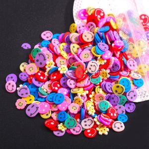 Nail Art Decorations 1000pcs 3D Accessories Mixed Slices Sticker Polymer Clay Fruit Animals Flower DIY Designs Women Manicure Decoration Tip