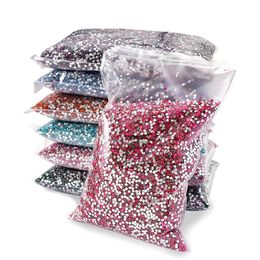 Décorations Nail Art 30000 pièces 5mm multicolore cristal clair AB Strass Non fix Flatback rond résine Strass pierre bricolage Nail Art décoration 231117