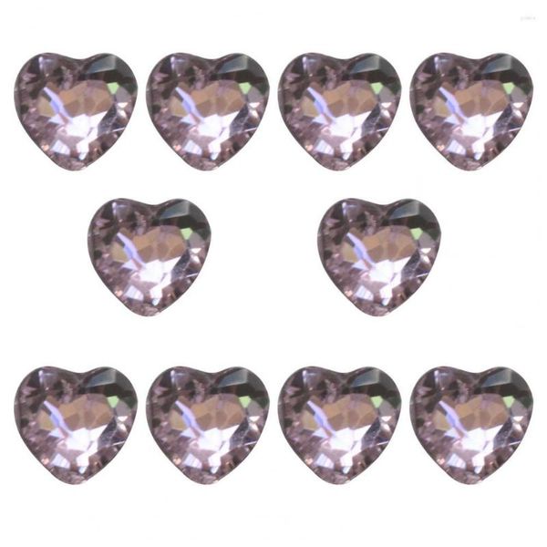 Nail Art Decoraciones Corazón Sparkling 3d Charms Love S para estuches de teléfonos Diy Manicure Supplies With Faux