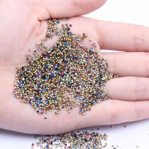 Nail Art Décorations Mini Verre Pointback Strass Plusieurs Couleurs Ss4 1.5mm 1440pcs Pierres Brillantes Lâche Strass Perle DIY Ongles Téléphone SuppliesN