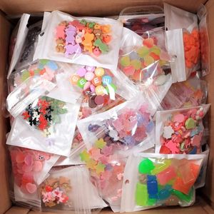 Nail Art Decorations Multi Korean Acrylic Resin Charms 3D Cartoon CandyBear DIY Kawaii Accessories Supplies Press on Nails 231012