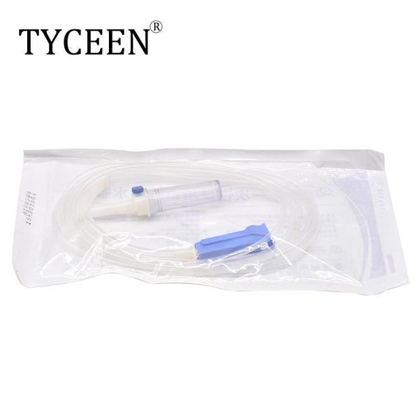 Nail Art Equipment 10 pcs / lote Tubo de agua dental desechable Irrigador bucal Implante Agua Refrigeración Longitud 3 1m Materiales de dentista Herramientas 230712