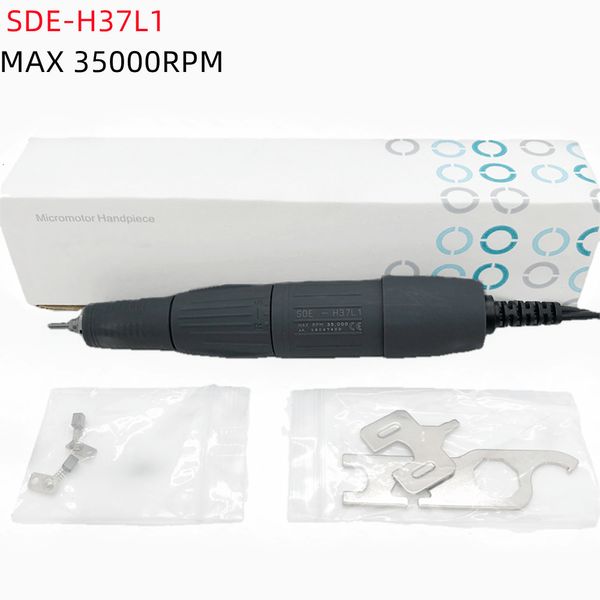 Nail Art Equipment Drill Pen H37L1 35000RPM Pièce à main pour Marathon STRONG210 boîtier de commande Machine de manucure électrique Ongles Perceuse poignée Nail Tool 230325