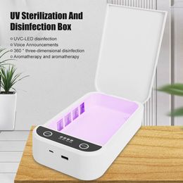 Nail Art Apparatuur Elektrische UV Aromatherapie Desinfectie Doos Ultraviolet Ray Tweezer Instrument Anti Bacteriën Machine 230726