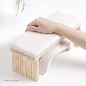 Nail Art Equipment High Quaility PU Leather Hand Kussenarm Rest Stand Kushion Holder voor manicure tafel Salon 230303
