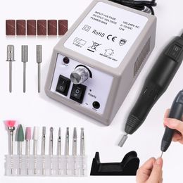 Nagelkunstapparatuur Nagelboor Elektrische manicuremachine 20000 RPM Nagelvijl met frezen Boren Pedicuremachine Nagelgereedschap 230616