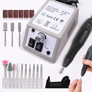 Nagelkunstapparatuur Nagelboor Elektrische manicuremachine 20000 RPM Nagelvijl met frezen Boren Pedicuremachine Nagelgereedschap 230616