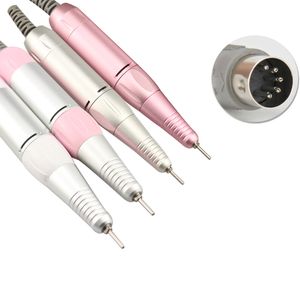 Nail Art Equipment Professional Electric Manicure Machine roestvrij staal pengreep 35000 tpm booraccessoire 230505