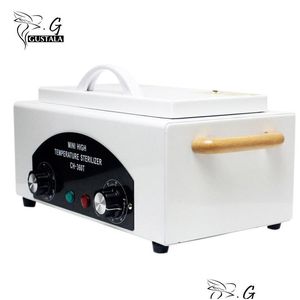 Nail Art Equipment Professional High Temperaty Sterilizer Box Salon Portable Sterilizing Tool Manicure Droge warmte druppel levering gezondheid DHSWG