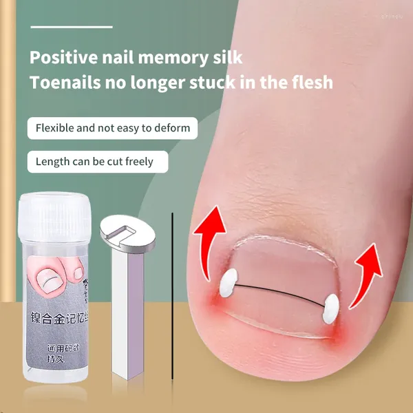 Kits de arte de uñas 1pcs herramientas correctores de tono de punta pedicura recuperar el tratamiento de punta de los dedos de la atención del pie profesional de los pies herramienta