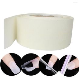 Nail Art Kits 1Roll Repair Silk Wrap Self Adhesive Sterke bescherming Versterkingsverlenging Witte sticker voor gebroken manicure -gereedschap Accessoires