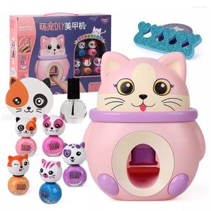 Nail Art Kits 2023 Kids Kit Leuke prinses doen alsof speelgoed Set Stamper perfect cadeau voor meisjeseducatie