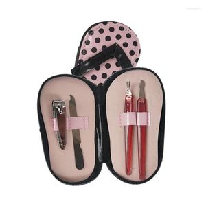 Nail Art Kits 4 in 1 schoenvorm Professionele manicure pedicure set kit Tool voor kind kind meisje vrouwen vakantie verjaardag kerstcadeau cadeau