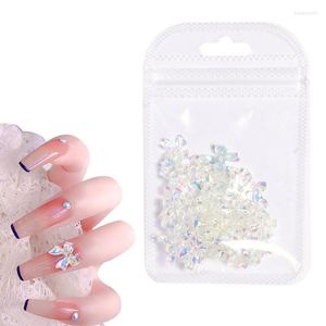 Nail Art Kits bogen 50 stuks 3D charmes stickers aurora schattig boogontwerp voor manicure decoratie pc's