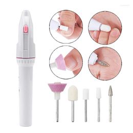 Nail Art Kits Electric 5 in 1 boormachine manicure frezen Cutter Set Files Bits Gel Polish Remover Tools